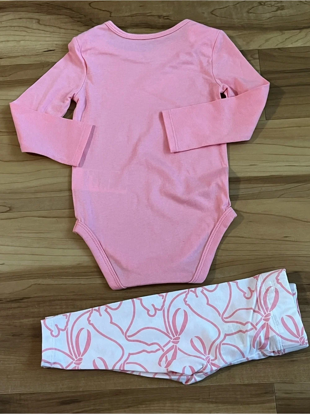 Puma Baby Girls 3-Piece Pink Bodysuit Leggings & Headband Set 12M NWT - Picture 7 of 10
